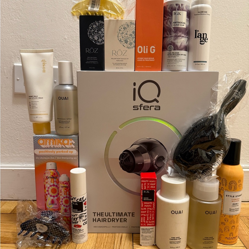 OUAI & Blowdryer Hair Care Collection